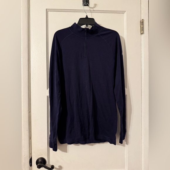 Fabletics Men's The Training Day 1/4 Zip, Training, Performance, NWT MEDIUM - Picture 4 of 7